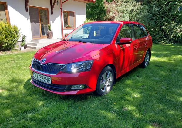 Skoda Fabia cena 36900 przebieg: 146802, rok produkcji 2018 z Warszawa małe 46